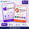 Windows 10 Pro + Office 2021 Pro Plus Key (For 1 PC)