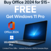Office 2024 for Only $15 & Get Windows 11 Pro Gift