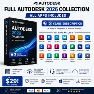 Full Autodesk 2026 Collection – All Apps Included – Only $29!